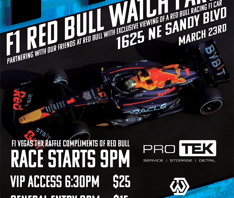 F1 Red Bull Watch Party